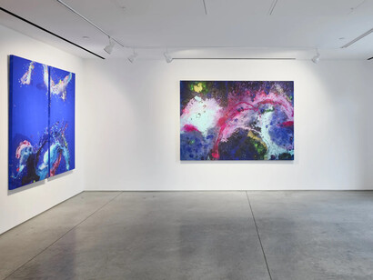Augustus Francis, Materia prima, exhibition view. Courtesy of ACA Galleries