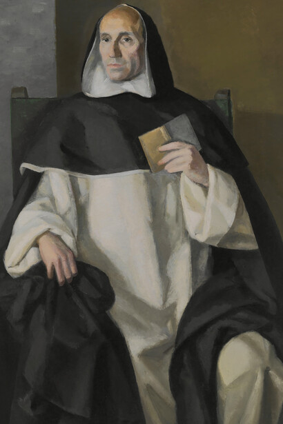 Daniel Vázquez Díaz- Retrato de Francisco de Vitoria