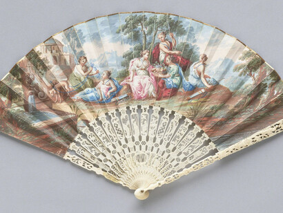 Fans of the Eighteenth Century. Courtesy of De Young Museum