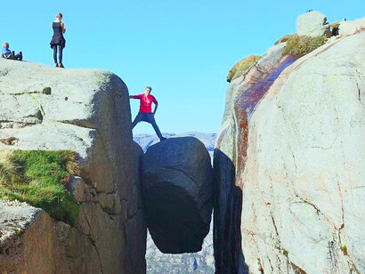 Roca Kjerag, Noruega