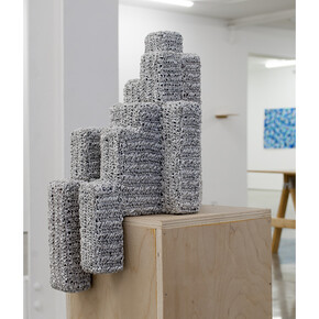 Seong Chun, installation view of "all that will go," 2014. Courtesy RYAN LEE, New York