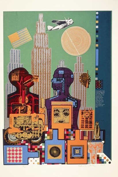 Andy Warhol and Eduardo Paolozzi. Courtesy of National Galleries of Scotland