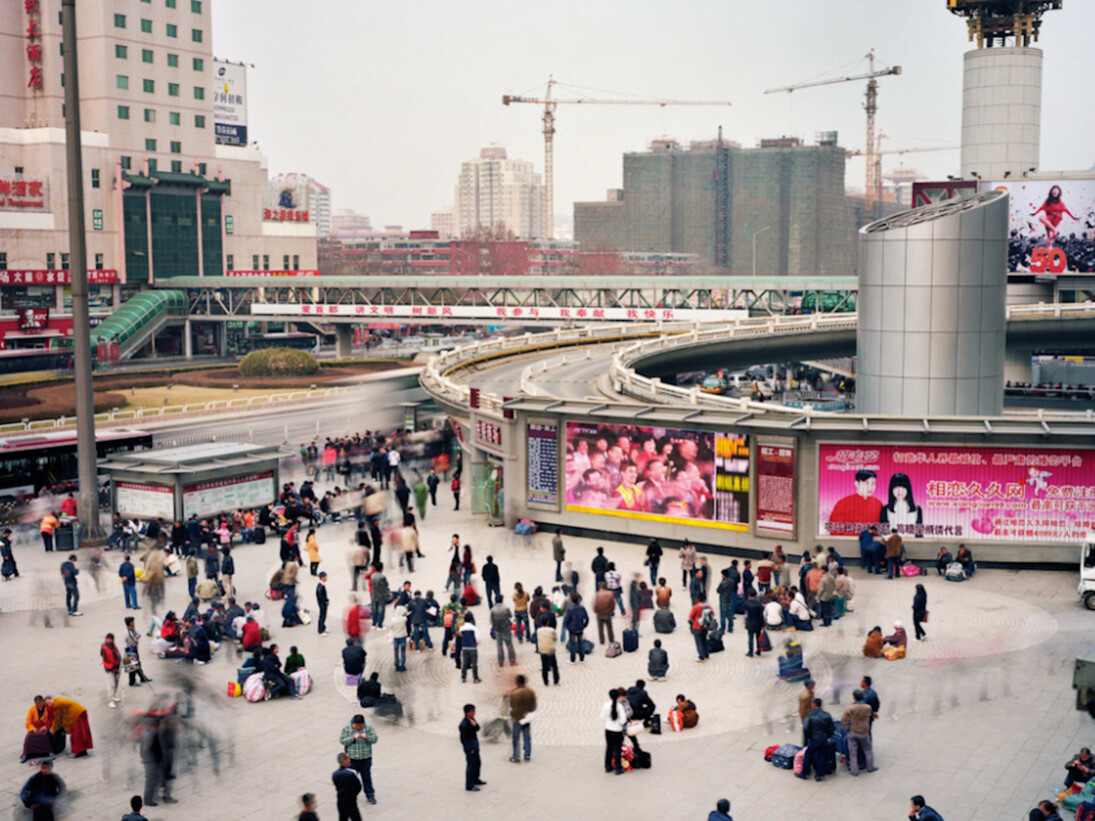 Martin Roemers, North Square of Beijing West Railway Station, Fengtai District, Beijing, China, 2010. Courtesy of Anastasia Photo
