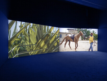 Karimah Ashadu, Crystalline, exhibition view. Courtesy of Kestner Gesellschaft