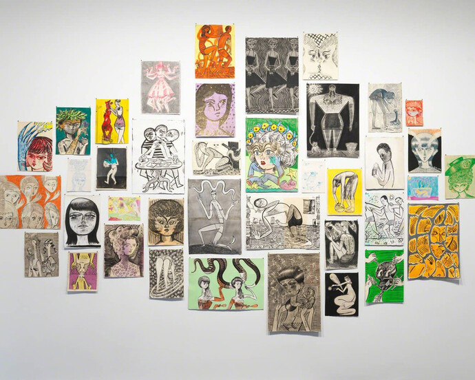 Body-dwellers, Exhibition view. Courtesy of Horton Gallery