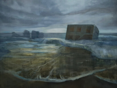 Indrė Rybakovaitė, The northern forts of Liepaja #2, 2025. Courtesy of Pamėnkalnio Gallery