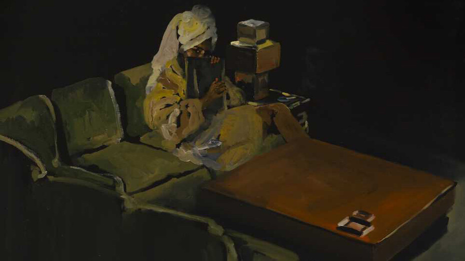 Danielle Mckinney, Read the room (detail), 2024. Courtesy of Norton Museum of Art