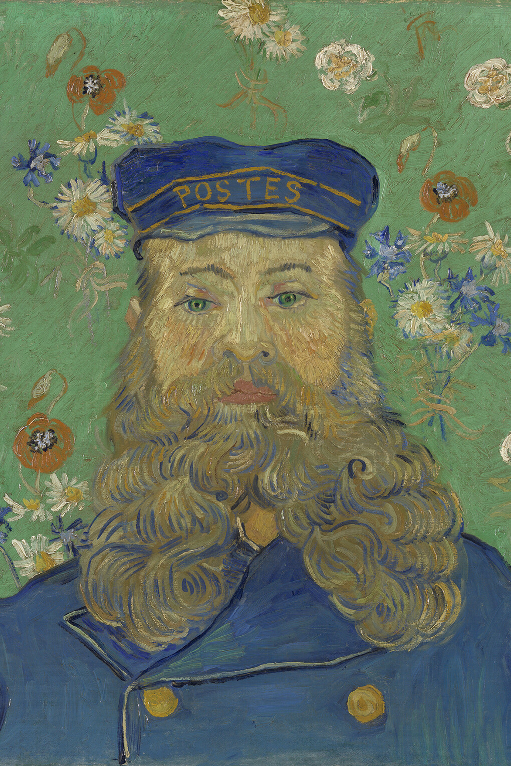 Vincent van Gogh, Ritratto di Joseph Roulin, Olio su tela, cm 65 x 53,9, 1889 Kröller-Müller Museum, Otterlo © Kröller-Müller Museum, Otterlo
