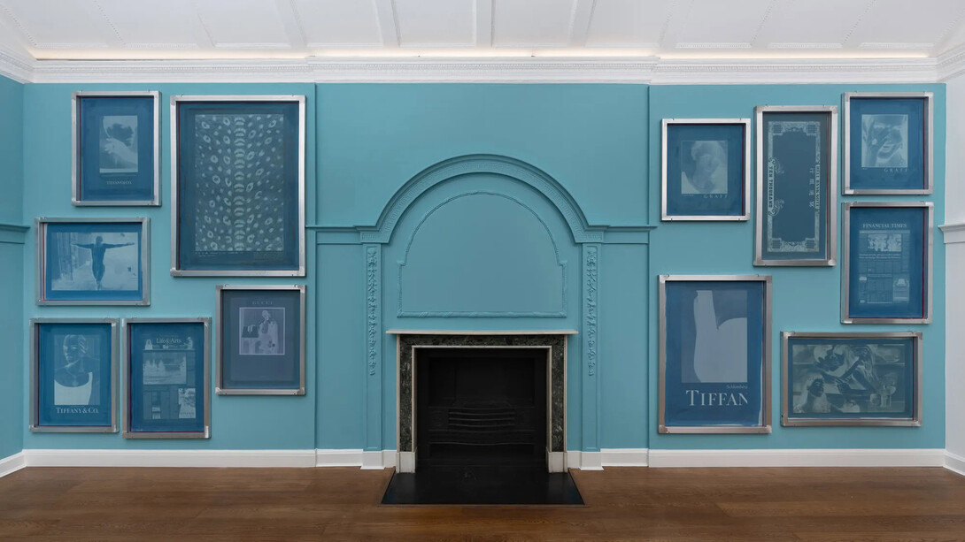 Mandy El-Sayegh, Jewel tones, exhibition view. Courtesy of Galerie Thaddaeus Ropac