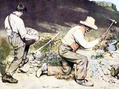Gustave Courbet. Gli spaccapietre
