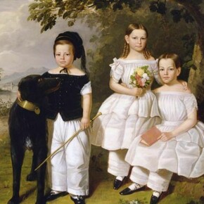 Hamilton, William R. - The Three Odell Children, Newburgh, New York