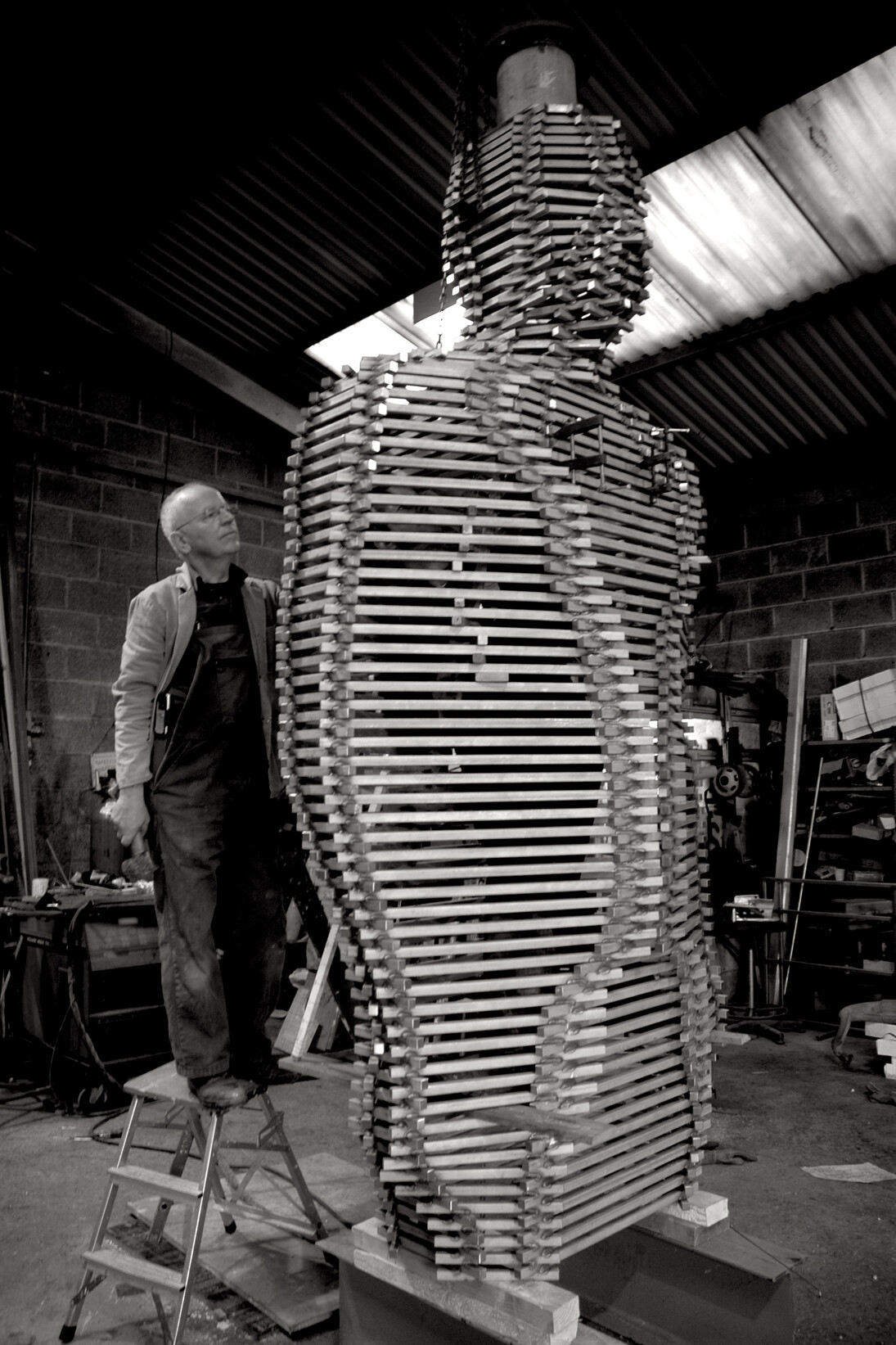 Peter Burke profile in studio