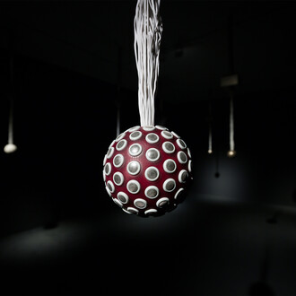 Rafael Lozano-Hemmer, Sphere Packing: Henryk Mikołaj Górecki, 2014, courtesy of the artist and Carroll / Fletcher