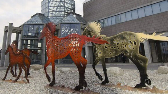 Running Horses. Courtesy of National Gallery of Canada
