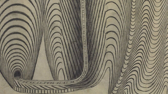 Martín Ramírez. Courtesy of Ricco/Maresca Gallery 