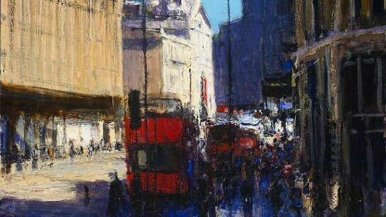 Andrew Gifford From Victoria, 2012 Oil on panel 11½ x 11¾ ins (281 x 281 cm)