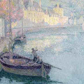 Le Sidaner, Clair matin Ã  QuimperlÃ©