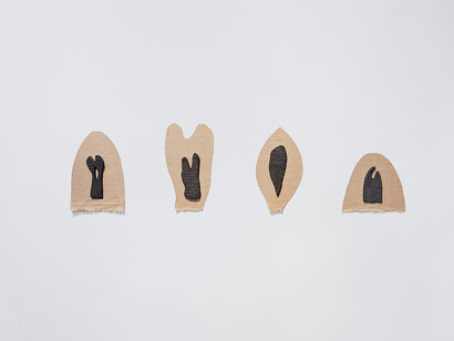 Lucía Pizzani, Guardianas y serpientes, vista da exposição. Cortesia da Galeria Marília Razuk