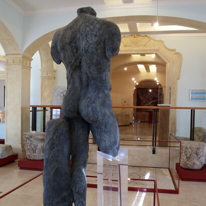 Anzio, Italia, Museo Civico Archeologico, allestimento degli interni, progetto Romano Mastrella, 2002, ph. Roberto Luciani