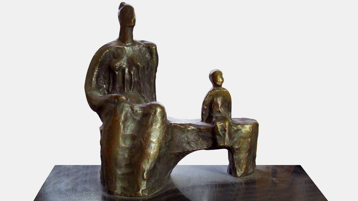 Alexander Burganov, Maternity. The author’s cast of 1987. Courtesy of New Tretyakov Gallery