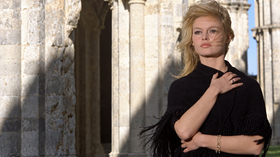 Ritratto di Brigitte Bardot. Cortesia di France Odeon