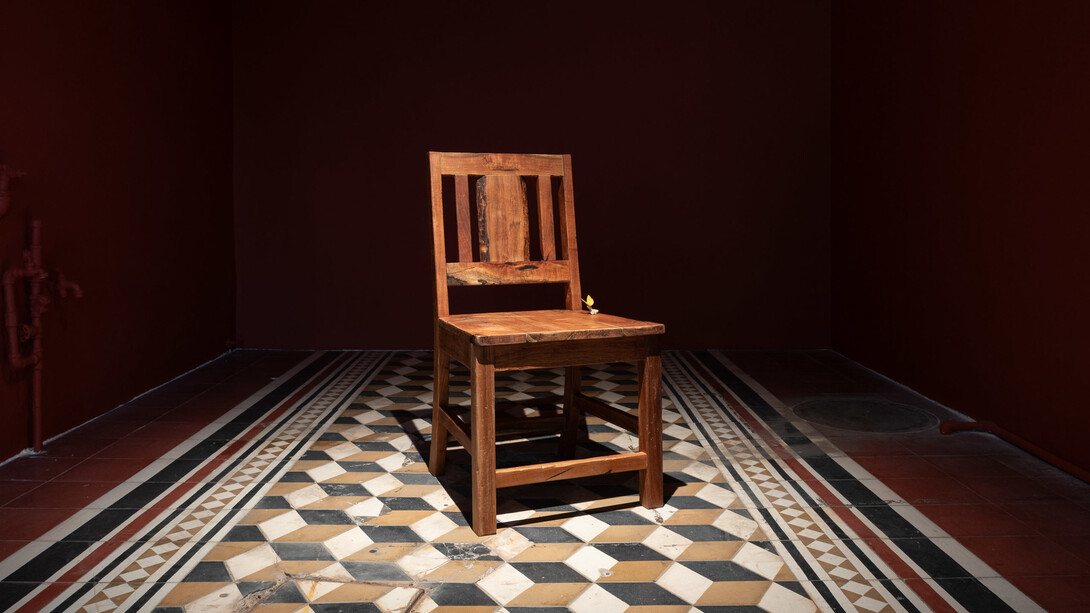 Miguel Fernández de Castro, La espera [The wait], exhibition view. Courtesy of Travesía Cuatro