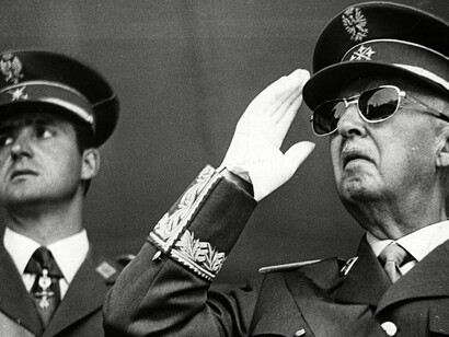 Juan Carlos y Franco