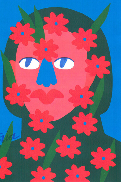 Amber Vittoria: a bold and colourful palette is characteristic of Amber's work