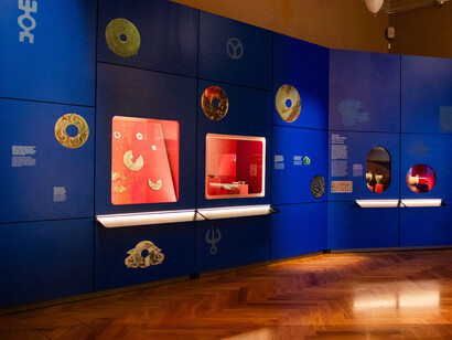Chinggis Khan, exhibition view. Courtesy of Historical Building of the National Museum