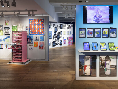 Artisti vari, Giovane grafica svizzera!, veduta della mostra. Per gentile concessione del Museum für Gestaltung