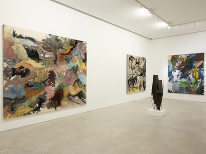 Various artists, Forms in space, exhibition view. Courtesy of Ascaso Gallery