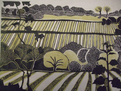 Ann Mytton, Spring Fields Near Trevaylor