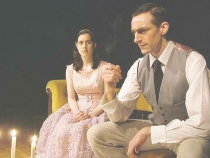 Marcus Lamb as the Gentlemen Caller in The Glass Menagerie