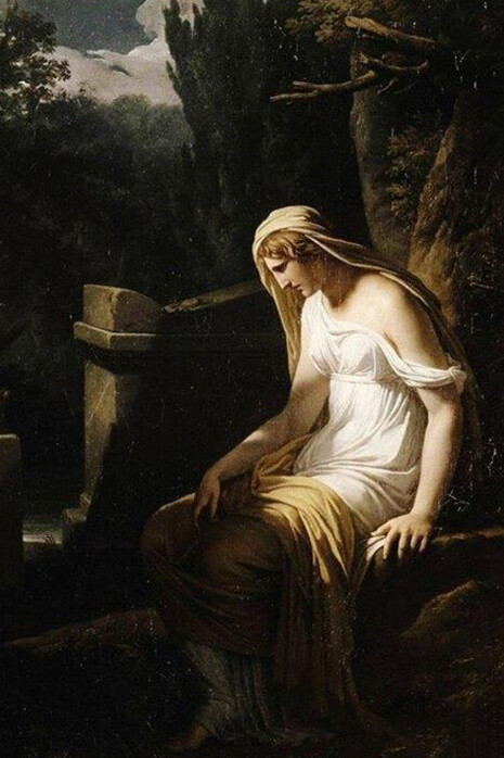Melancholy, Art Painting by Francois-Andre Vincent