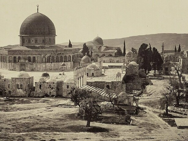 Religion and politics intersect in the contested landscape of Jerusalem, where sacred landmarks like the Dome of the Rock are central to competing claims