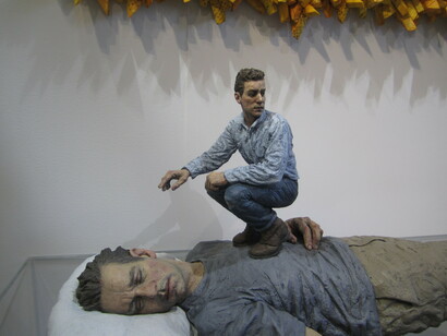 The Armory Show. Sean Herny. Lying Man