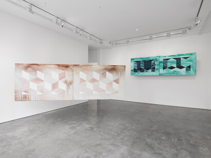 Lubaina Himid and Magda Stawarska, Zanzibar, exhibition view. Courtesy of Lisson Gallery