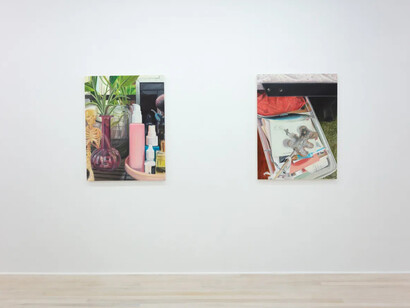 Cait Porter, What stays with me, exhibition view. Courtesy of Halsey McKay Gallery