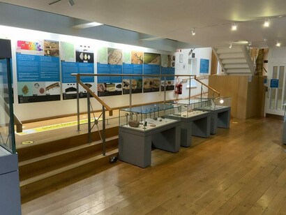 Journeys in time. The archaeology of the Carlow By-pass, exhibition view. Courtesy of Carlow County Museum