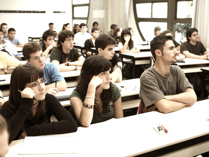 En clase