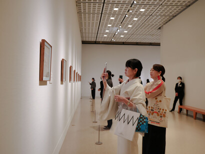 M. K. Čiurlionis: the inner constellation, exhibition view. Courtesy of M. K. Čiurlionis National Museum of Art