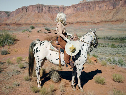 She Could Have Been A Cowboy. Courtesy of The Little Black Gallery