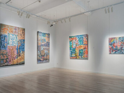 Reminiscences of the Mekong River. Courtesy of Galerie Dumonteil 