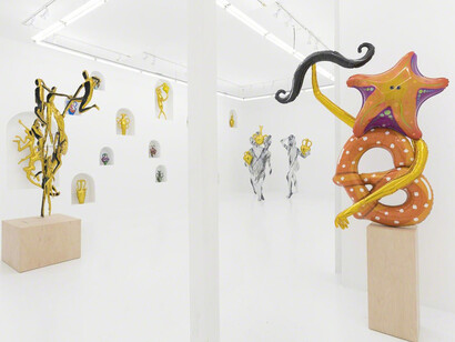 Adam Parker Smith, Exhibition view. Courtesy of The Hole