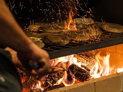 La cottura al forno dei Testaroli