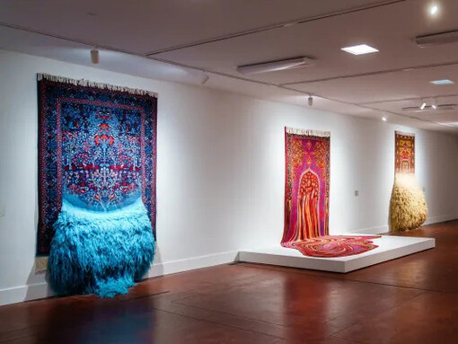 Faig Ahmed, The knot, exhibition view. Courtesy of Sapar Contemporary