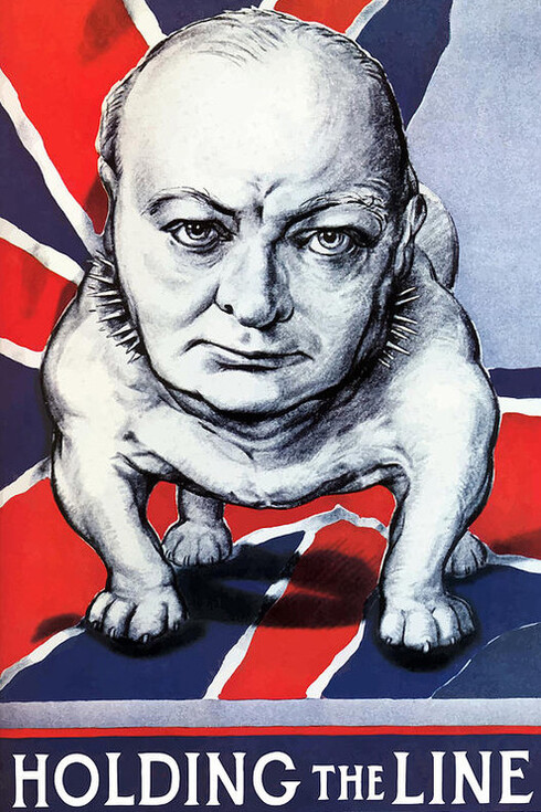 Churchill Holding the Line