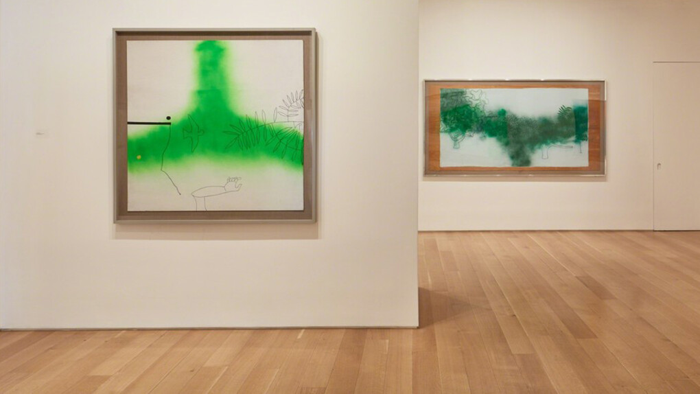 Victor Pasmore, Exhibition view. Courtesy of Marlborough Fine Art