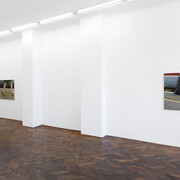 Stephen Skidmore, Afternoon paintings, exhibition view. Courtesy of Galerie Hubert Winter