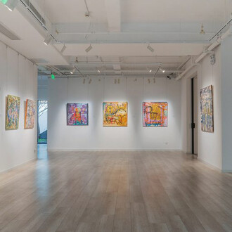 Reminiscences of the Mekong River. Courtesy of Galerie Dumonteil 